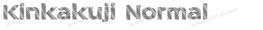 Kinkakuji Normal字体转换 Kinkakuji Normal字体转换